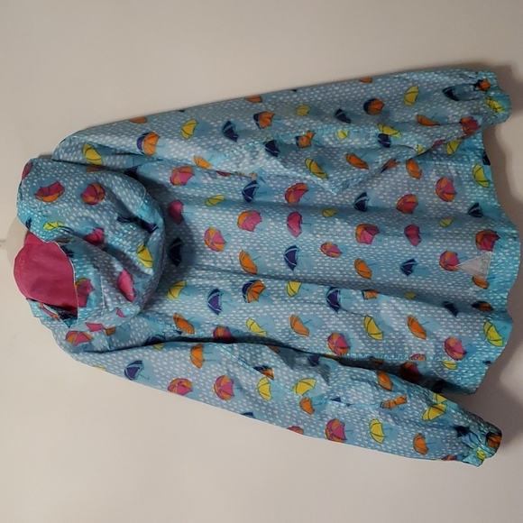 L.L Bean girls Rainjacket sz 10 - Picture 5 of 14